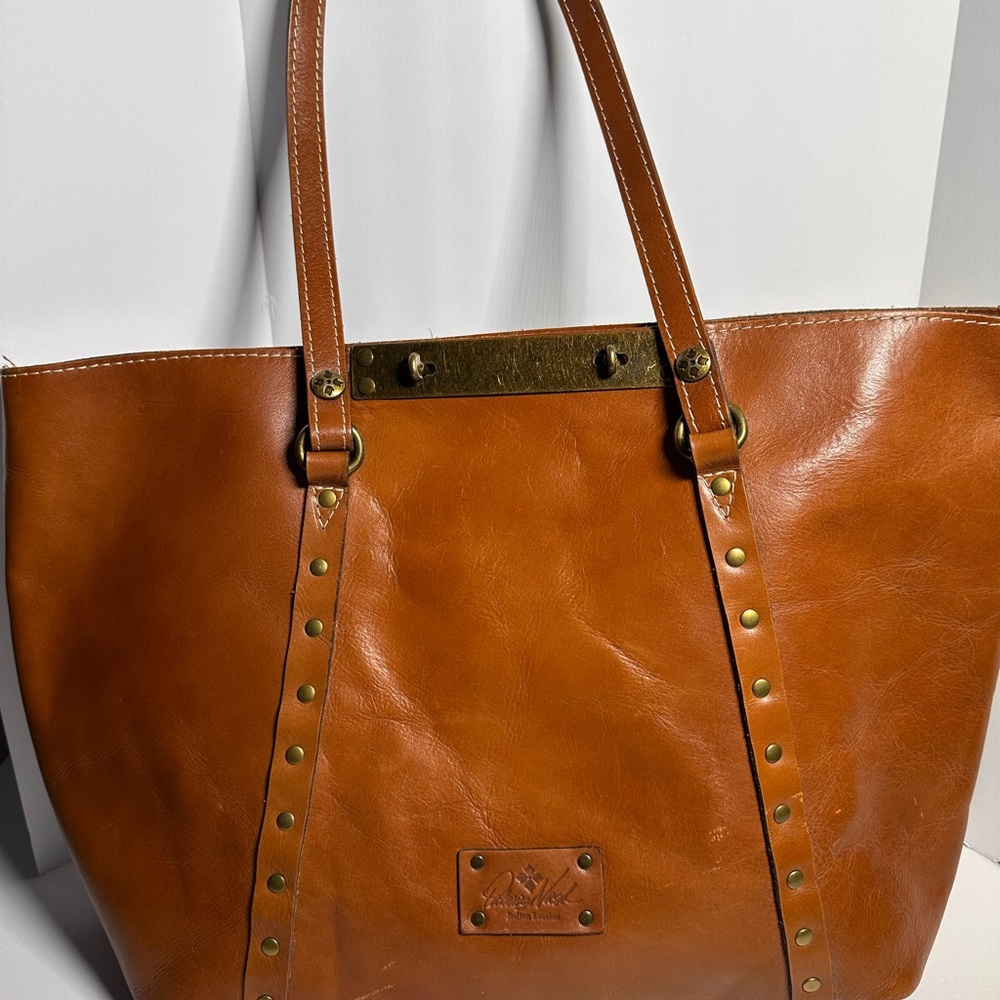Patricia Nash leather tote bag
